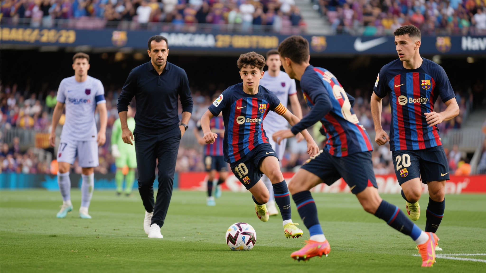 巴萨展望未来：加维期盼下赛季全线争冠