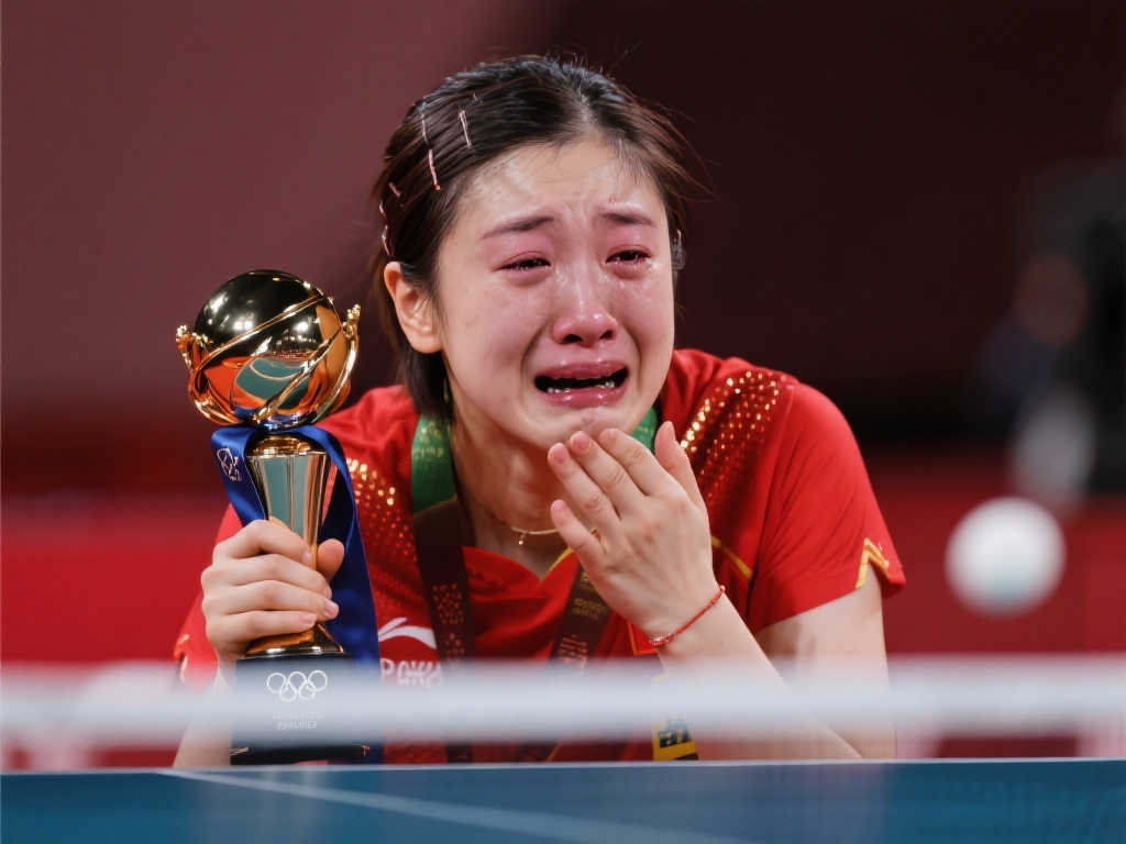 陈梦：巴黎奥运最后一球落泪，强忍情绪告诫自己不能哭