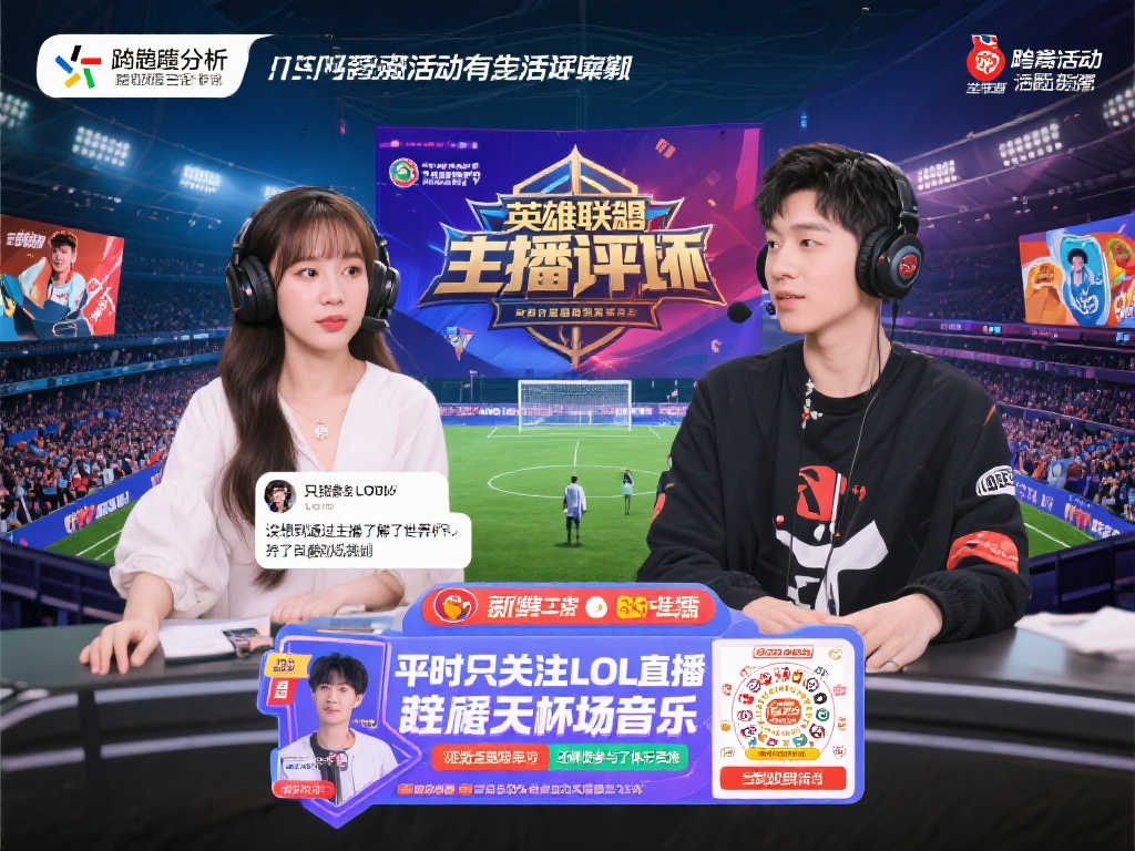 英雄联盟主播解读世界杯开幕音乐，体彩竞猜活动同步开启